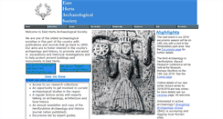Desktop Screenshot of ehas.org.uk